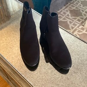Black AK Anne Klein sport boots black ladies 8.5